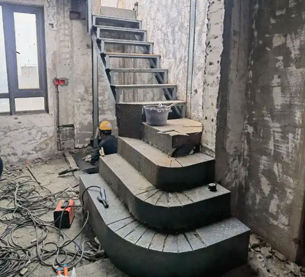 石鼓楼梯安装制作